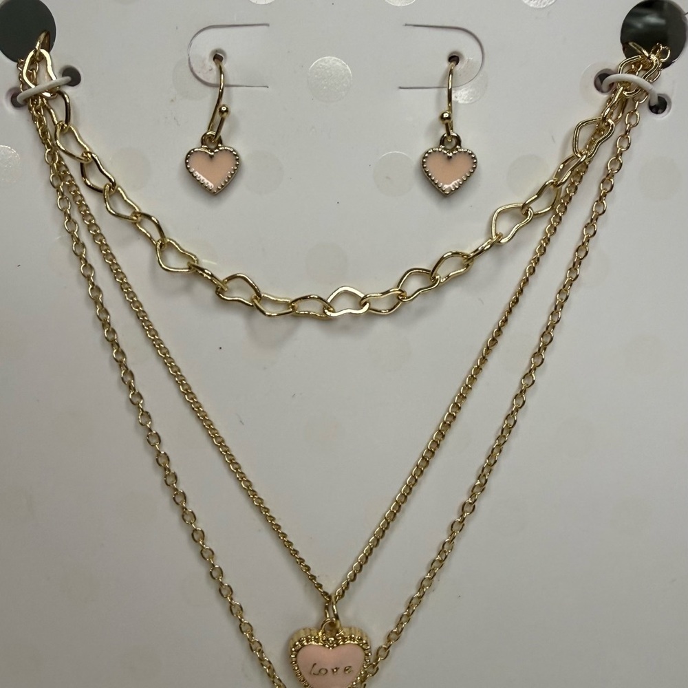 Isaac Mizrahi New York Heart Jewelry Set